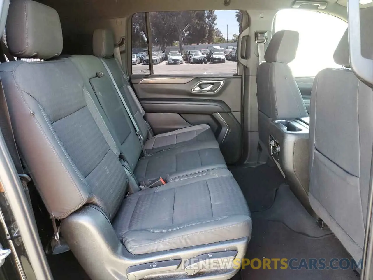 11 Фотография поврежденного автомобиля 1GNSKBKD0PR129979 CHEVROLET SUBURBAN 2023