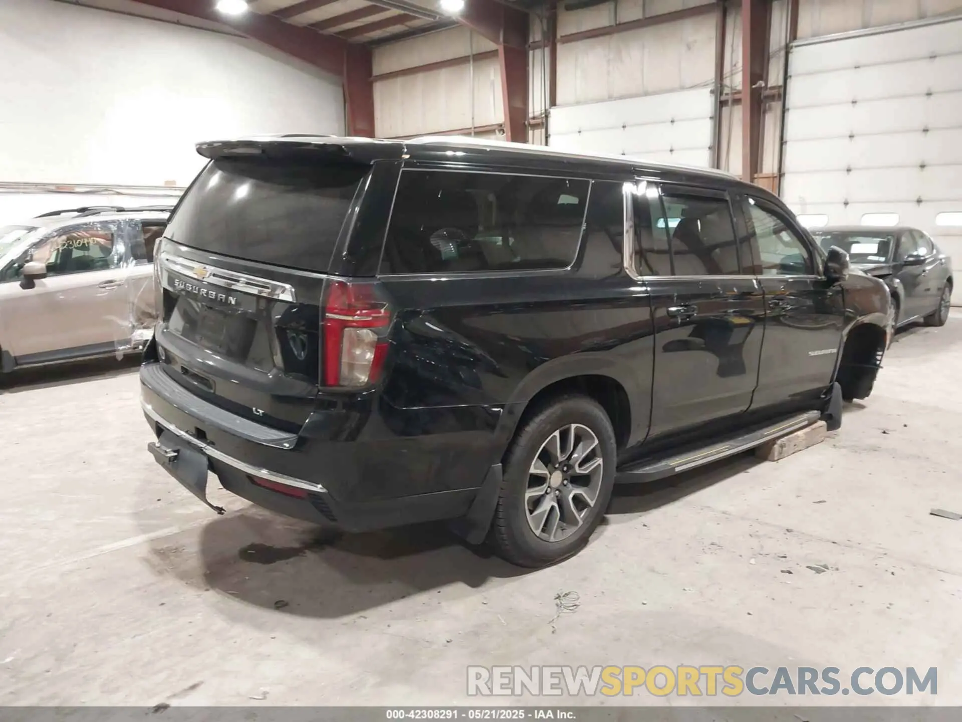 4 Фотография поврежденного автомобиля 1GNSKCKD0PR207313 CHEVROLET SUBURBAN 2023