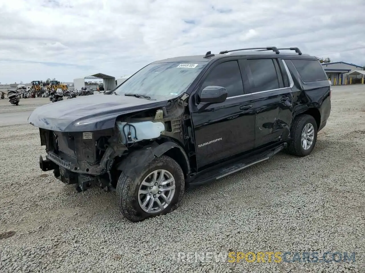 1 Photograph of a damaged car 1GNSKCKD4PR175272 CHEVROLET SUBURBAN 2023