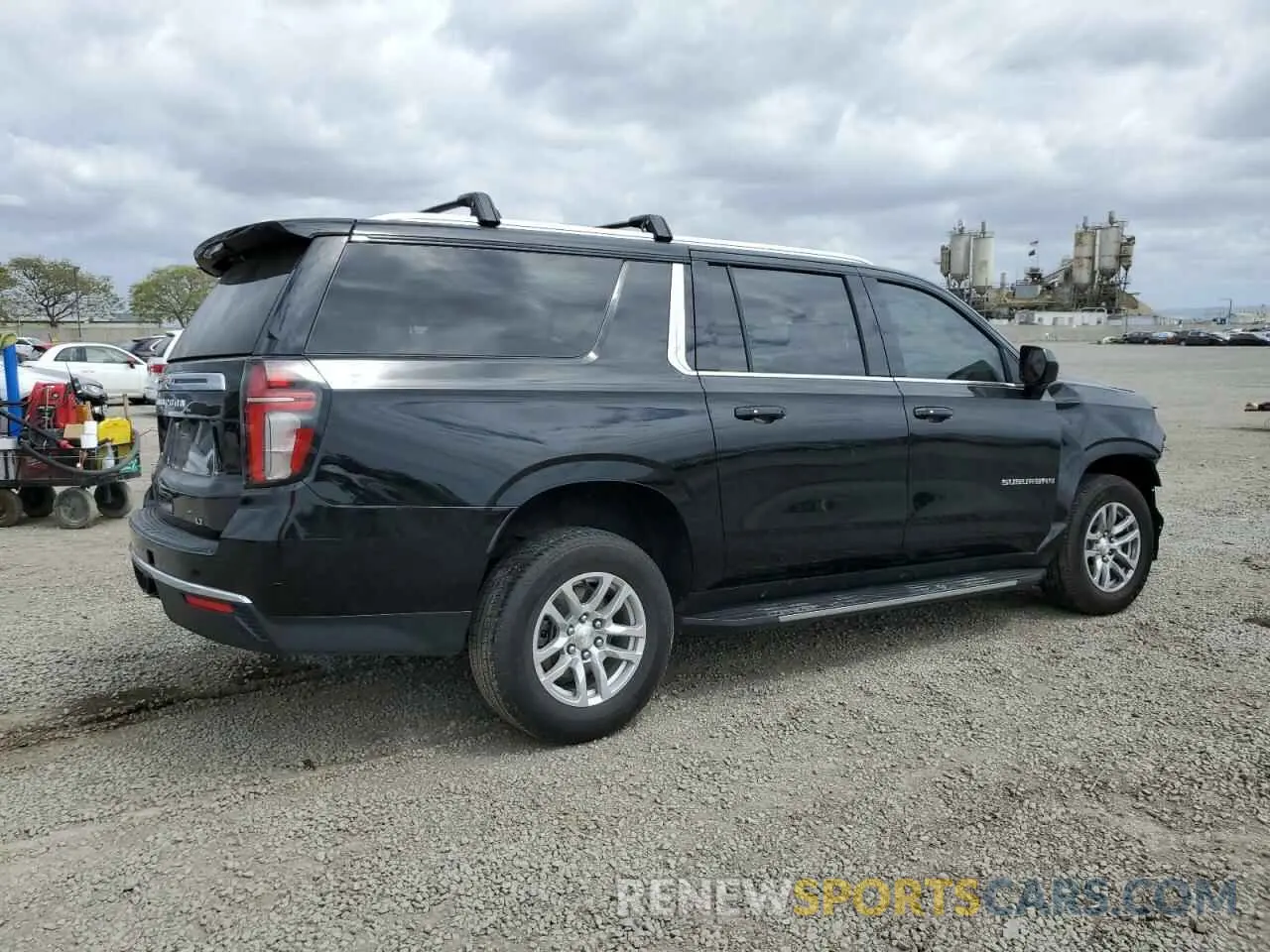 3 Photograph of a damaged car 1GNSKCKD4PR175272 CHEVROLET SUBURBAN 2023