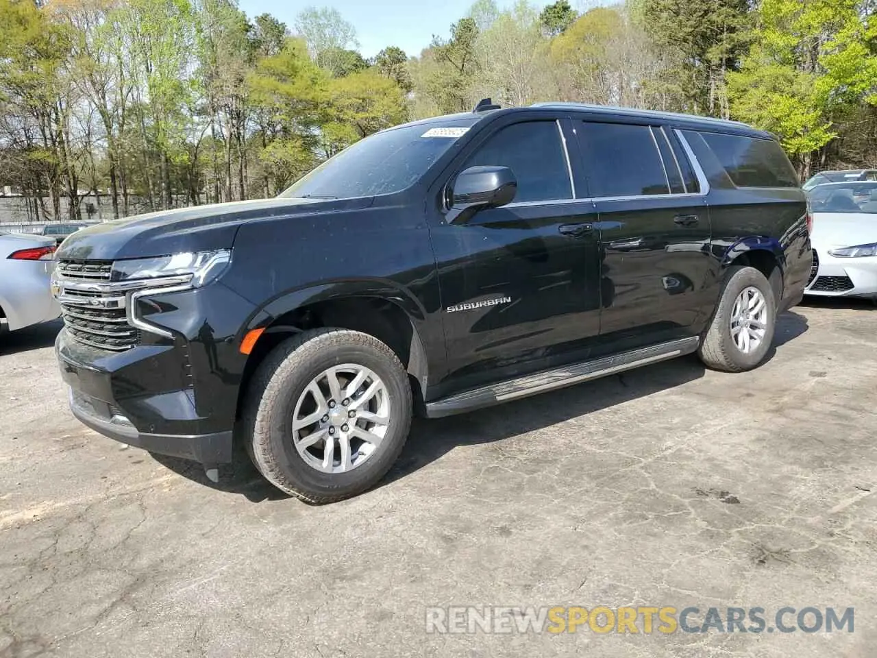 1 Photograph of a damaged car 1GNSKCKD4PR457170 CHEVROLET SUBURBAN 2023
