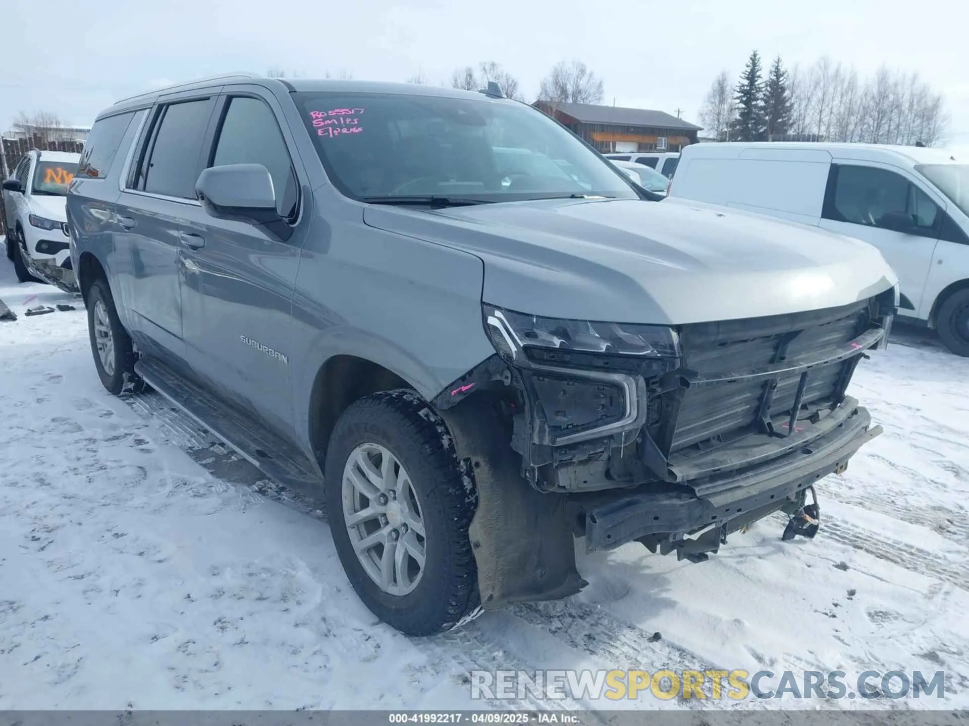 1 Фотография поврежденного автомобиля 1GNSKCKDXPR355517 CHEVROLET SUBURBAN 2023