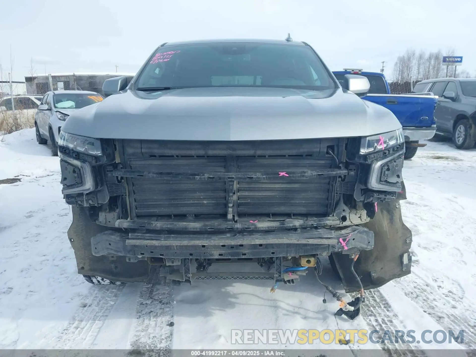 13 Фотография поврежденного автомобиля 1GNSKCKDXPR355517 CHEVROLET SUBURBAN 2023