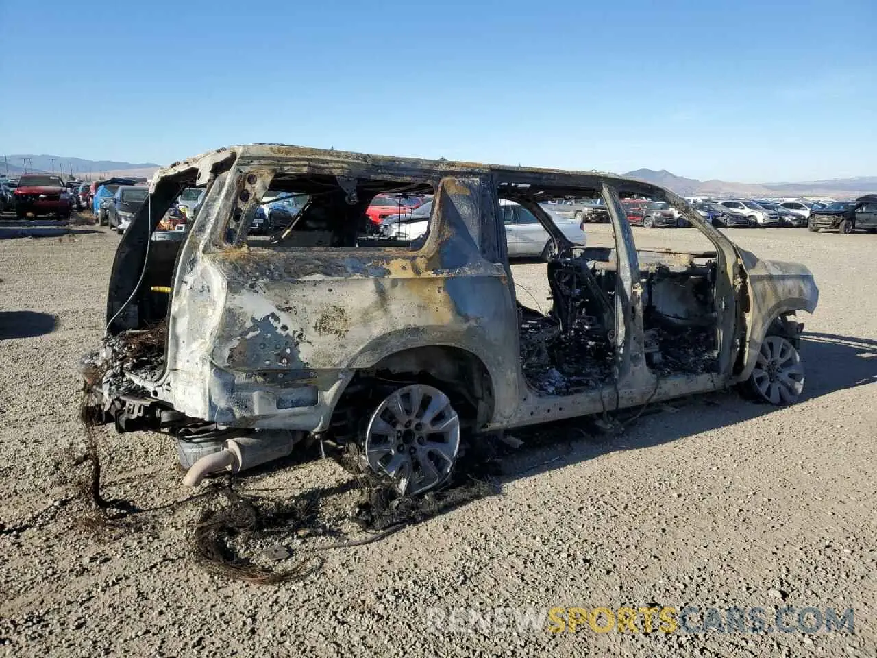 3 Photograph of a damaged car 1GNSKCKT9PR453073 CHEVROLET SUBURBAN 2023
