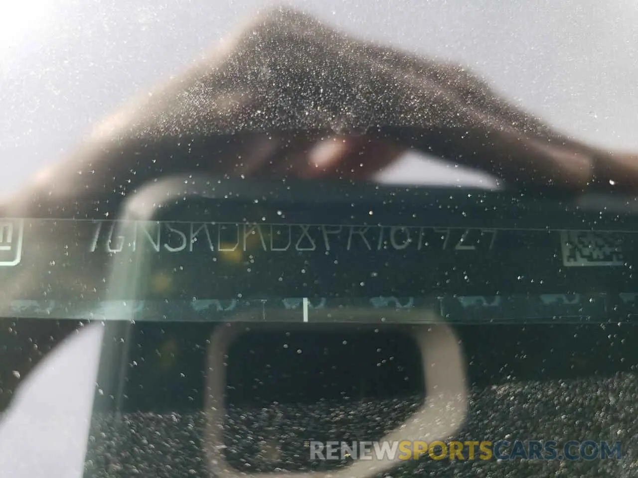13 Photograph of a damaged car 1GNSKDKD8PR161929 CHEVROLET SUBURBAN 2023