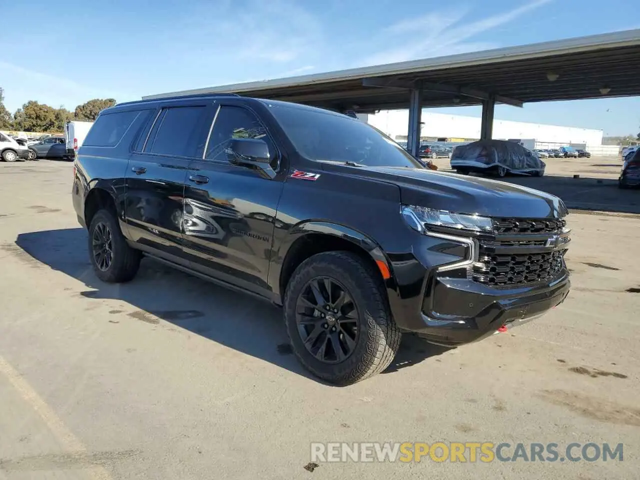 4 Photograph of a damaged car 1GNSKDKL2PR286237 CHEVROLET SUBURBAN 2023