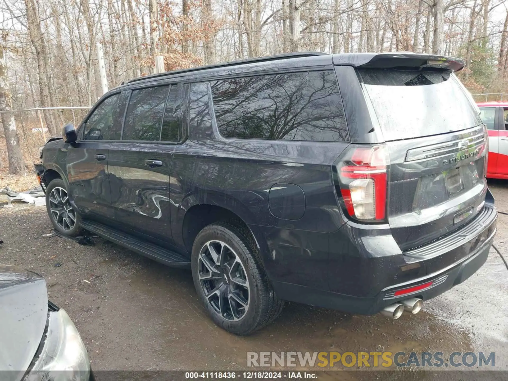 3 Фотография поврежденного автомобиля 1GNSKEKL9PR289562 CHEVROLET SUBURBAN 2023