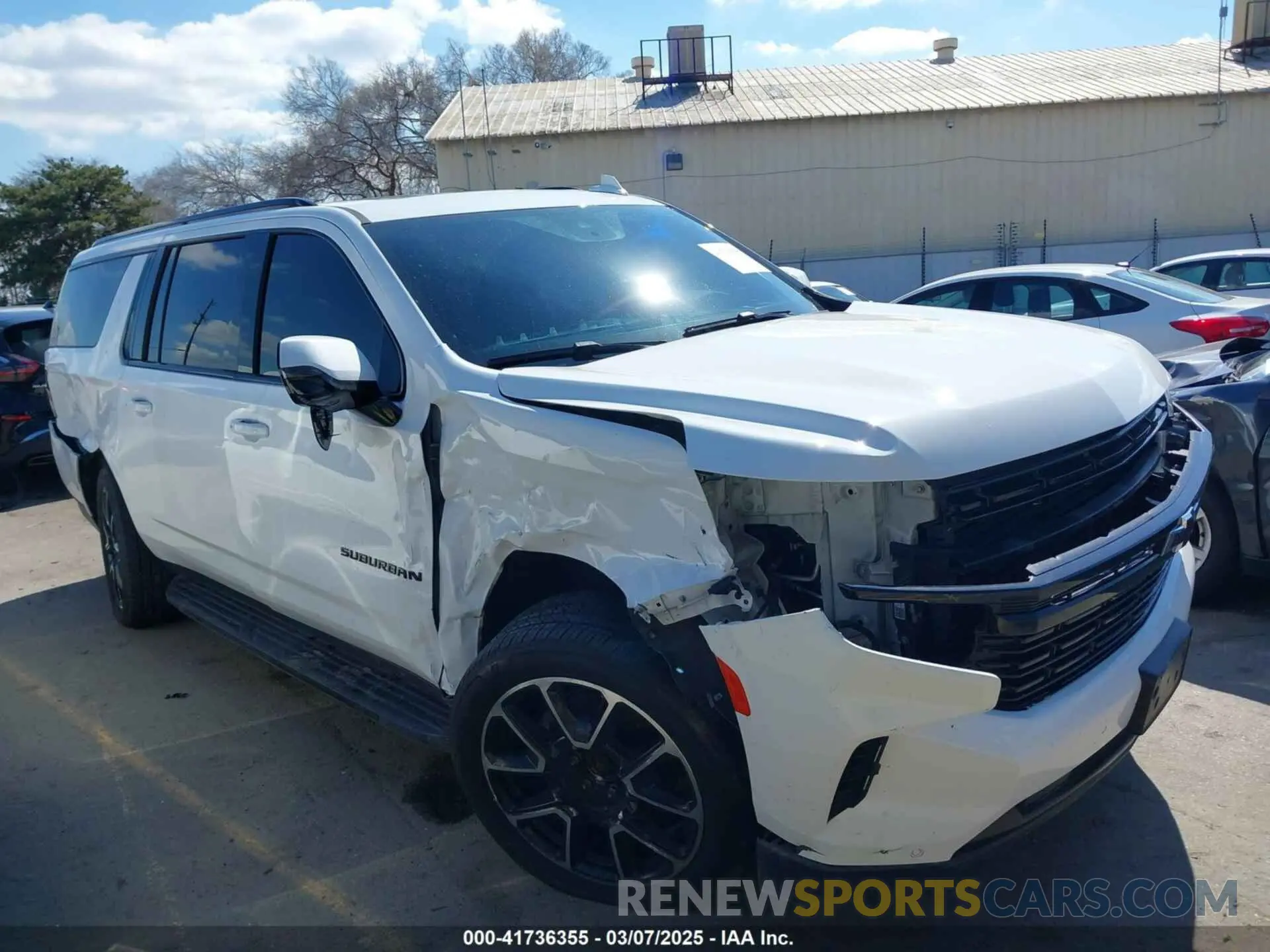 13 Photograph of a damaged car 1GNSKEKLXPR236014 CHEVROLET SUBURBAN 2023