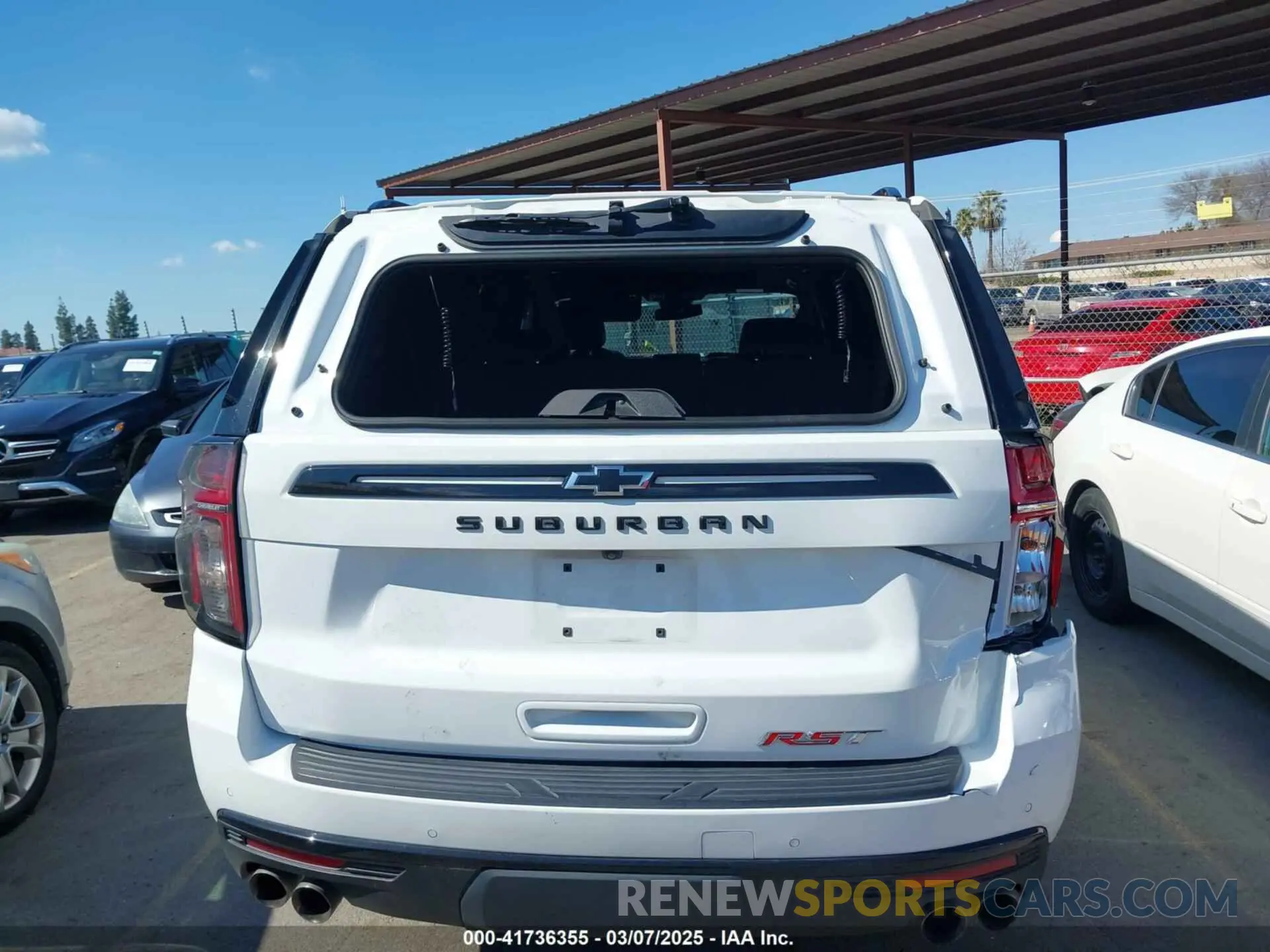 20 Photograph of a damaged car 1GNSKEKLXPR236014 CHEVROLET SUBURBAN 2023