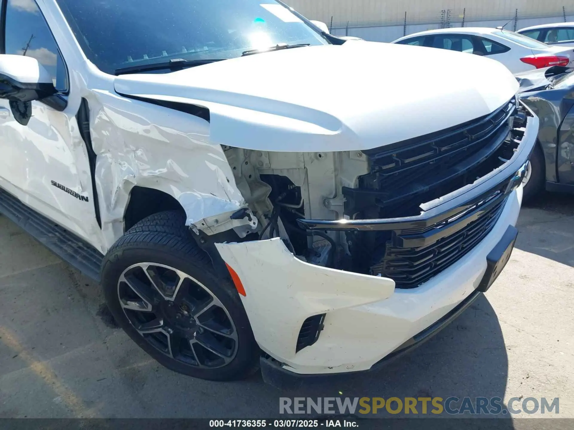 6 Photograph of a damaged car 1GNSKEKLXPR236014 CHEVROLET SUBURBAN 2023