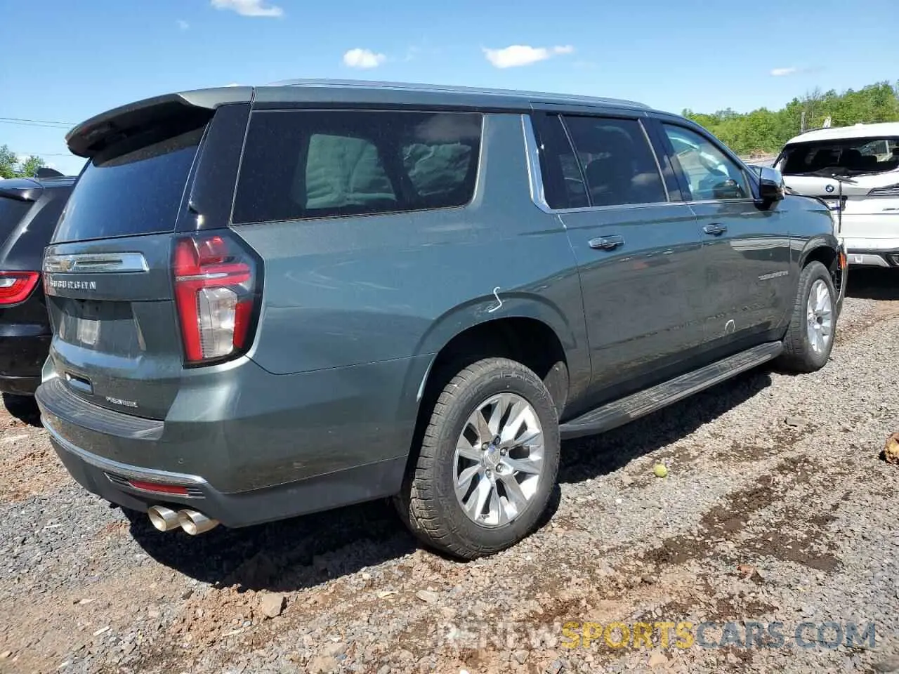 3 Фотография поврежденного автомобиля 1GNSKFKD0PR278738 CHEVROLET SUBURBAN 2023