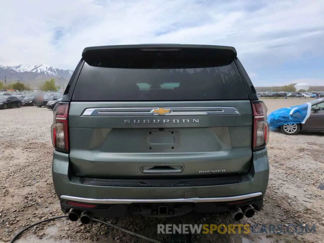 6 Photograph of a damaged car 1GNSKFKD3PR338270 CHEVROLET SUBURBAN 2023