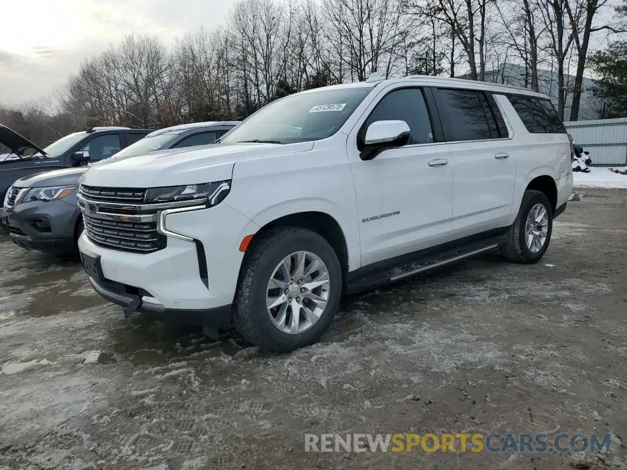 1 Photograph of a damaged car 1GNSKFKD6PR166896 CHEVROLET SUBURBAN 2023