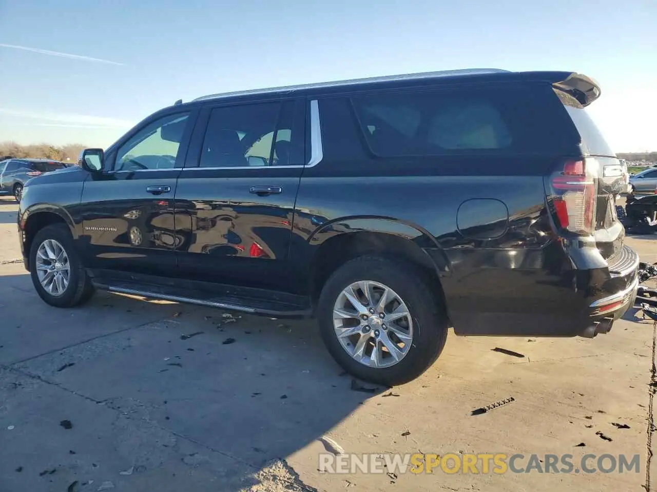 2 Photograph of a damaged car 1GNSKFKD7PR269597 CHEVROLET SUBURBAN 2023