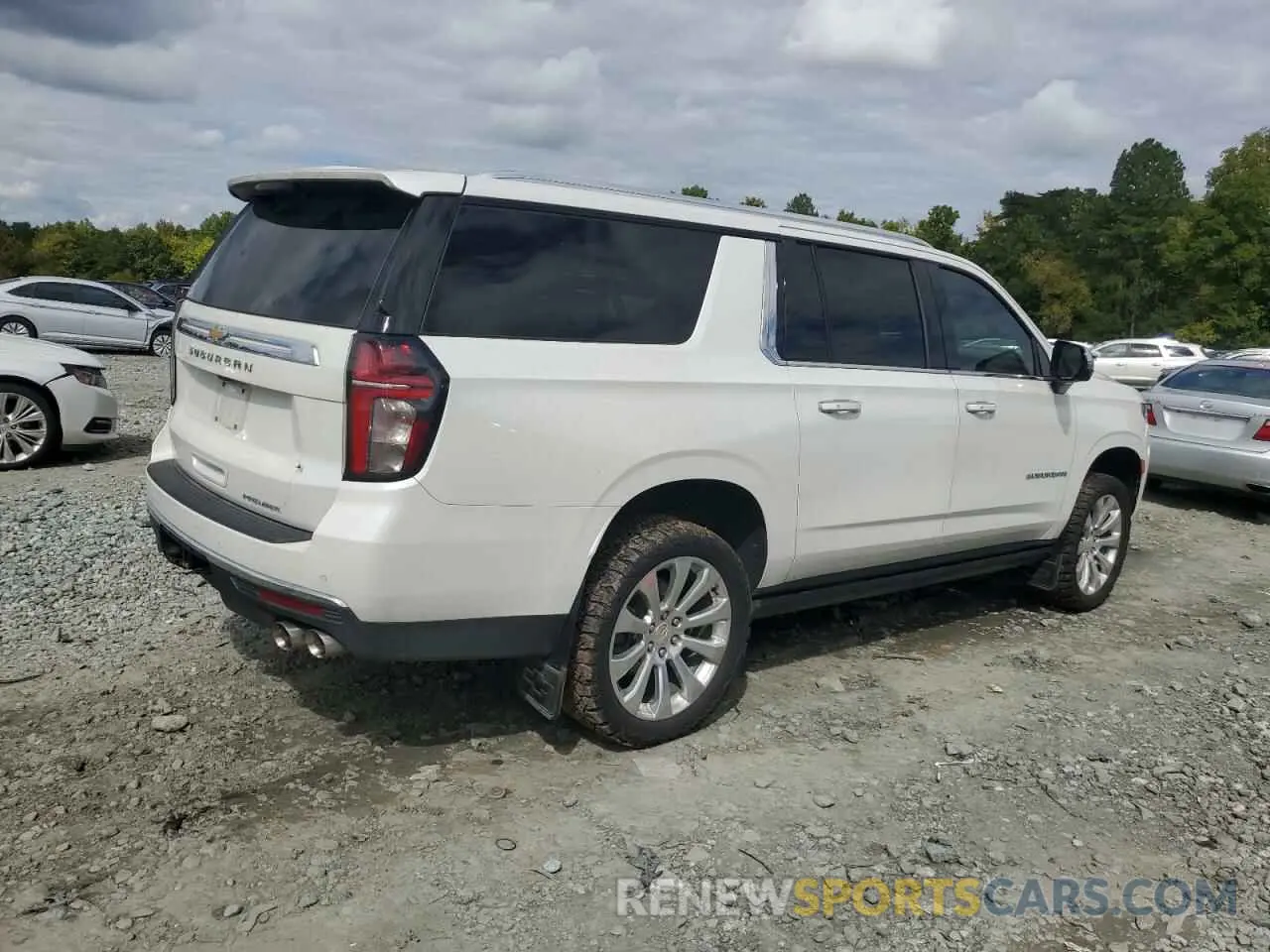 3 Фотография поврежденного автомобиля 1GNSKFKD8PR101323 CHEVROLET SUBURBAN 2023