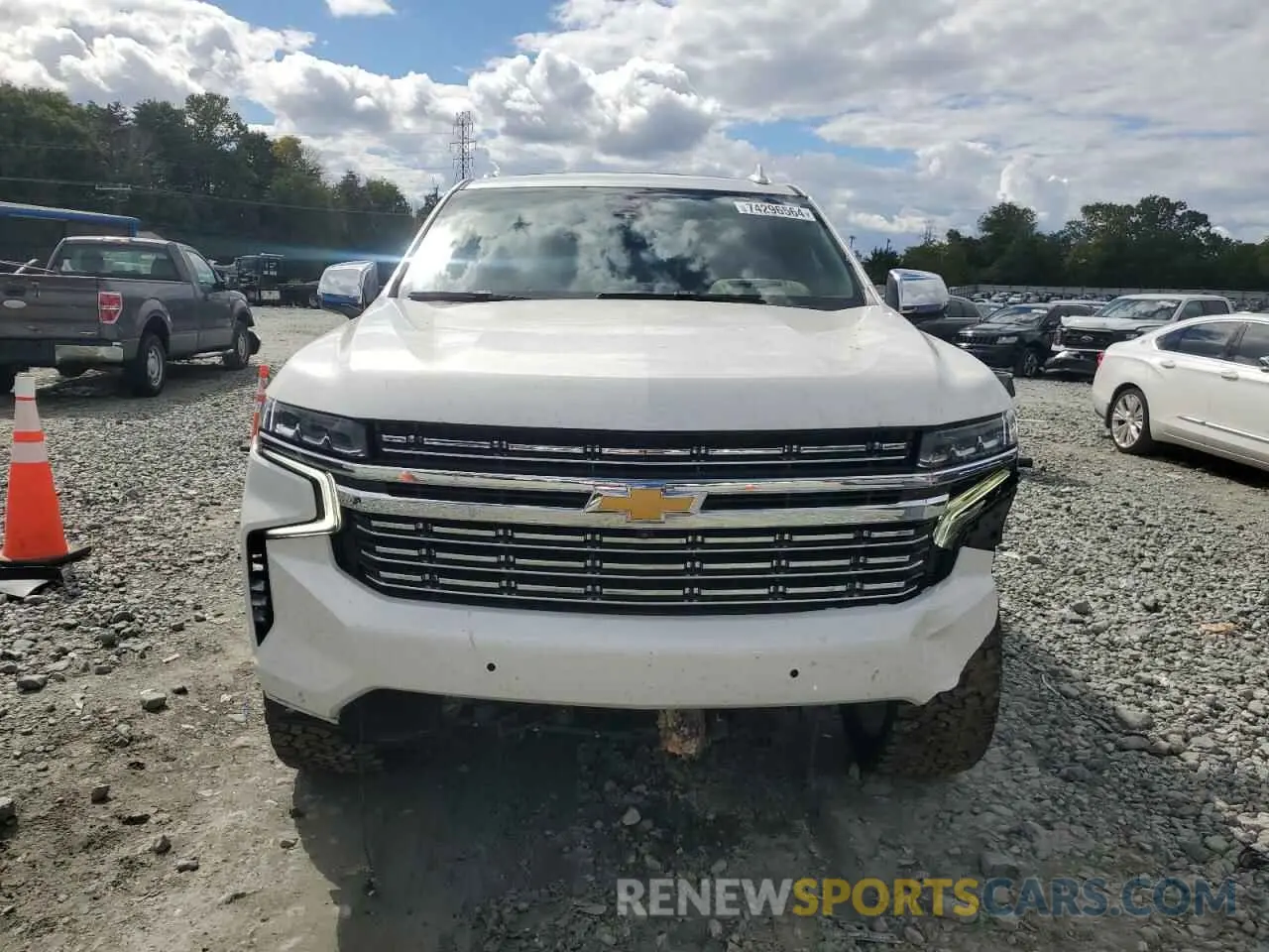 5 Фотография поврежденного автомобиля 1GNSKFKD8PR101323 CHEVROLET SUBURBAN 2023