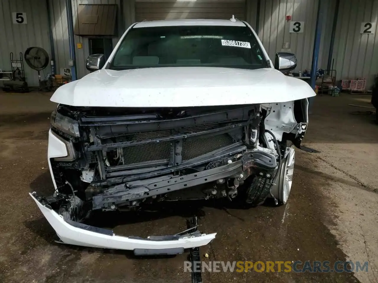 5 Photograph of a damaged car 1GNSKFKD8PR543891 CHEVROLET SUBURBAN 2023