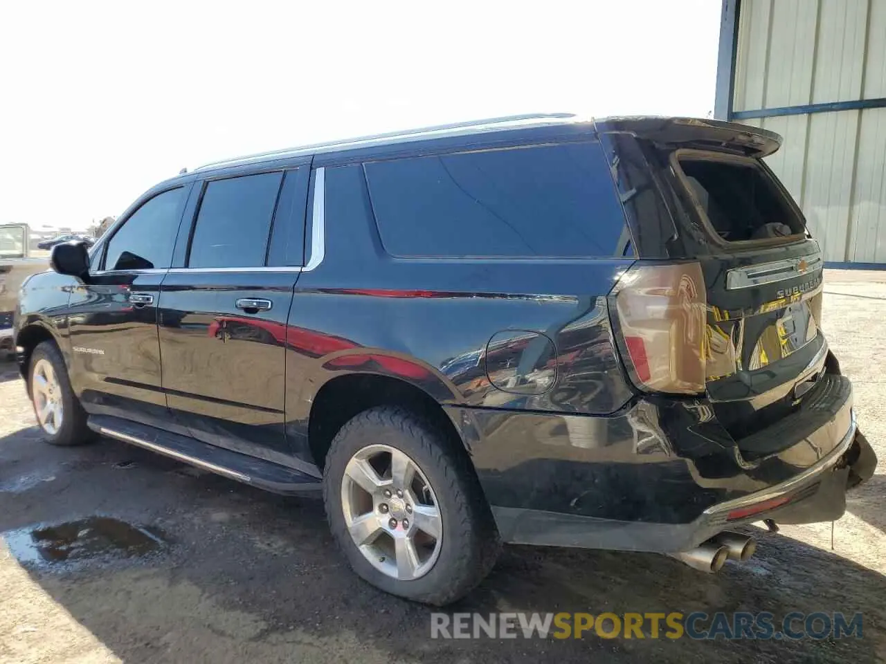 2 Photograph of a damaged car 1GNSKFKD9PR198712 CHEVROLET SUBURBAN 2023