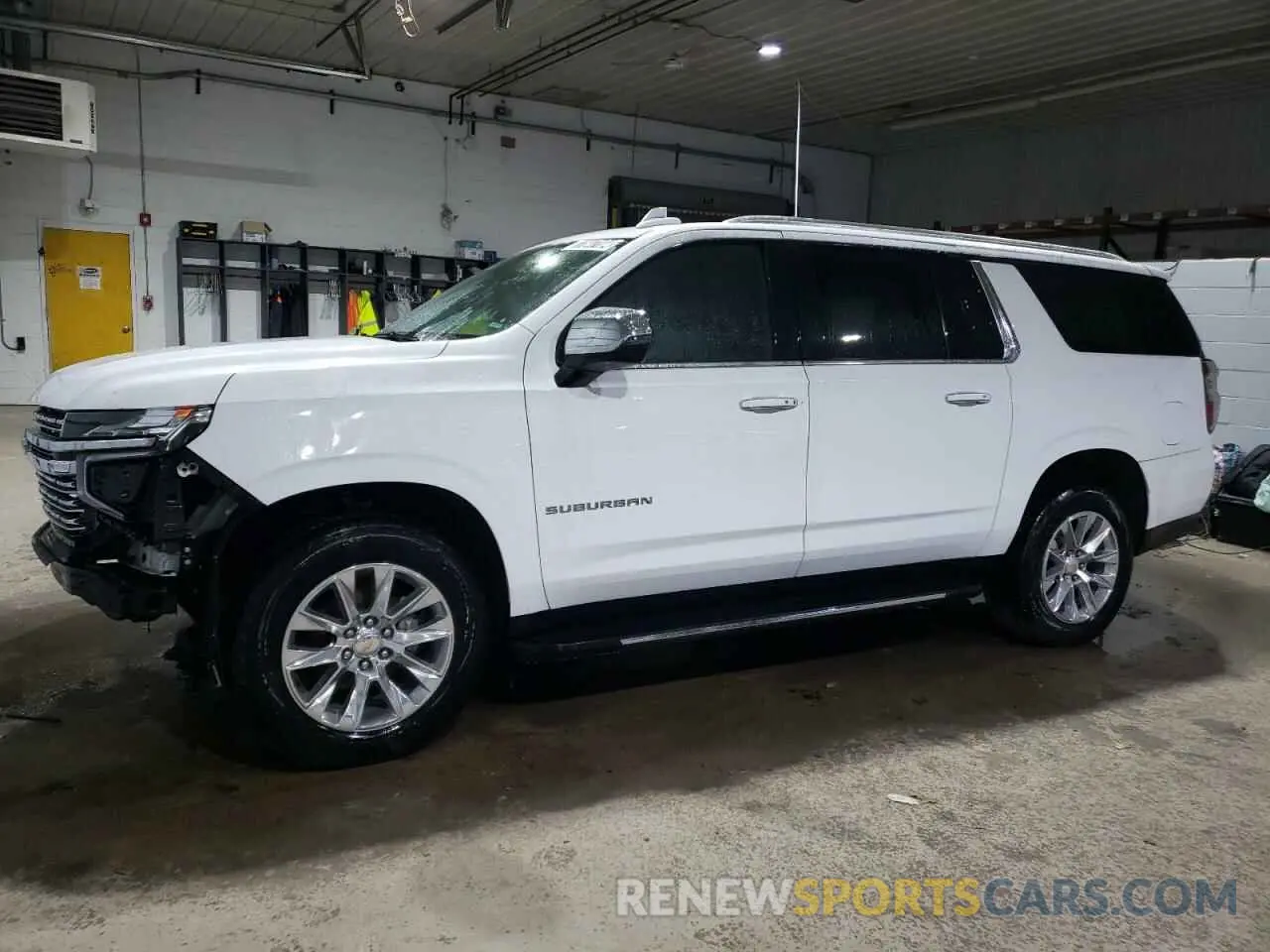 1 Photograph of a damaged car 1GNSKFKD9PR421086 CHEVROLET SUBURBAN 2023