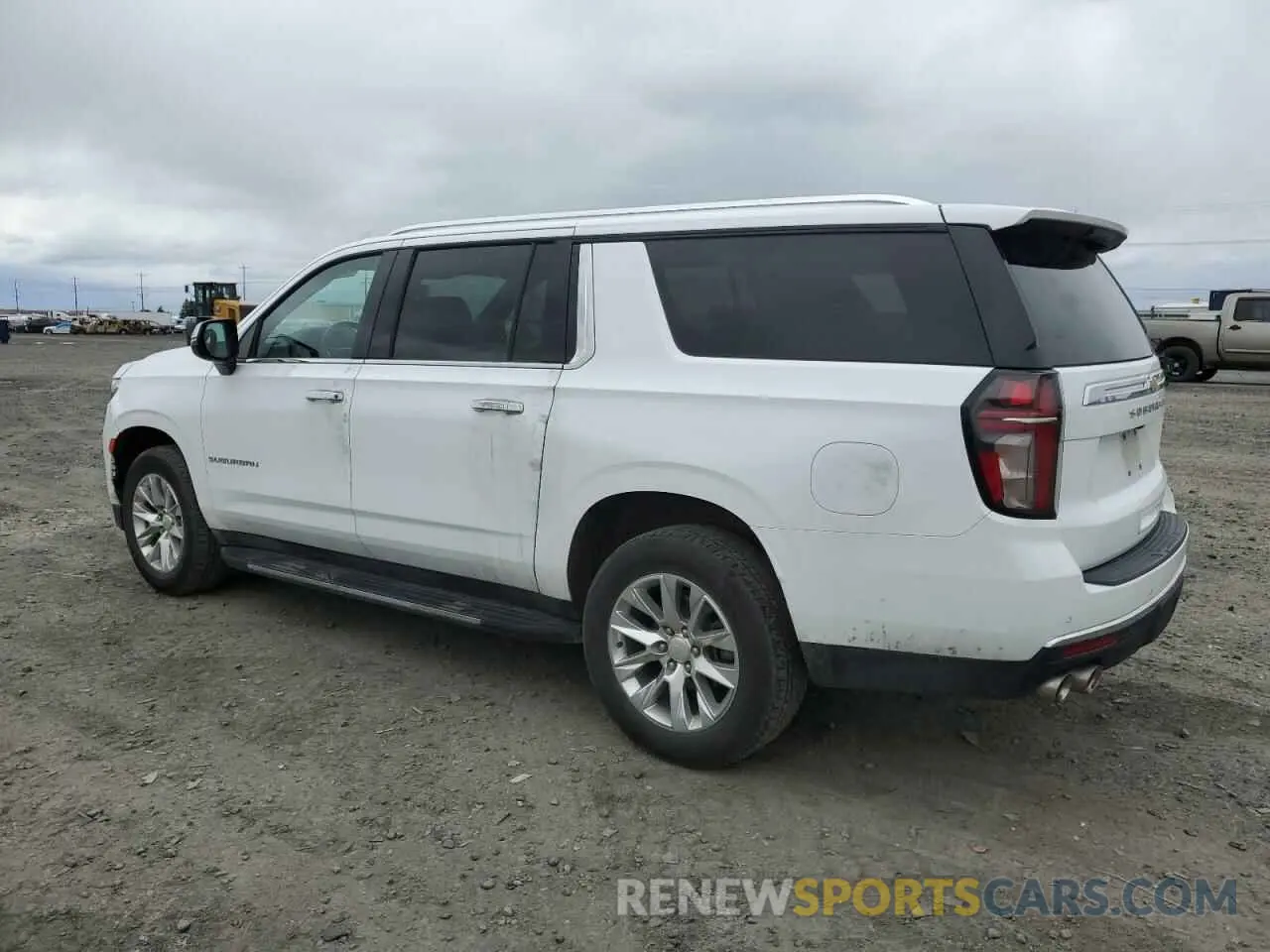2 Фотография поврежденного автомобиля 1GNSKFKDXPR253331 CHEVROLET SUBURBAN 2023