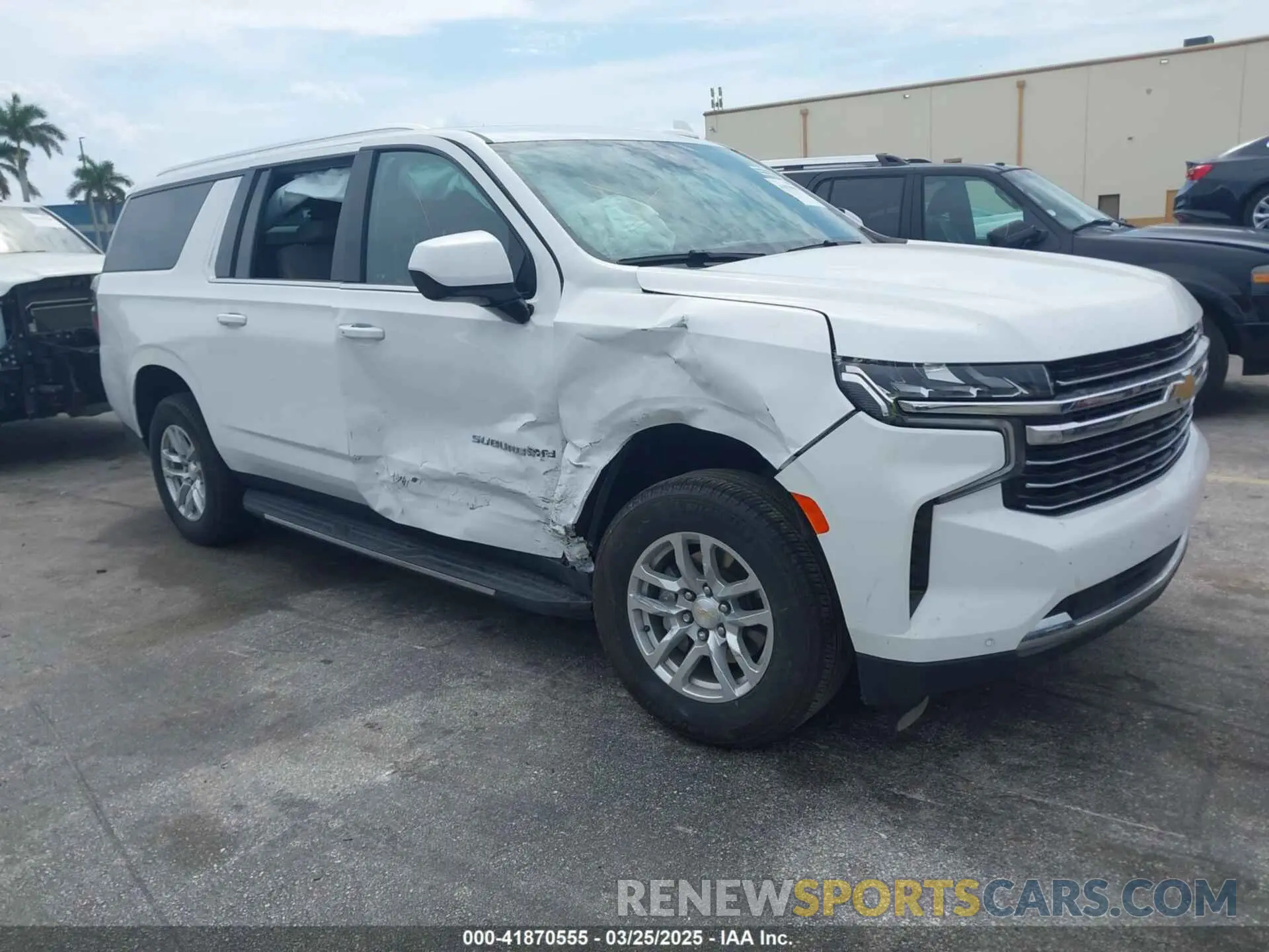 1 Photograph of a damaged car 1GNSCCKDXRR249536 CHEVROLET SUBURBAN 2024