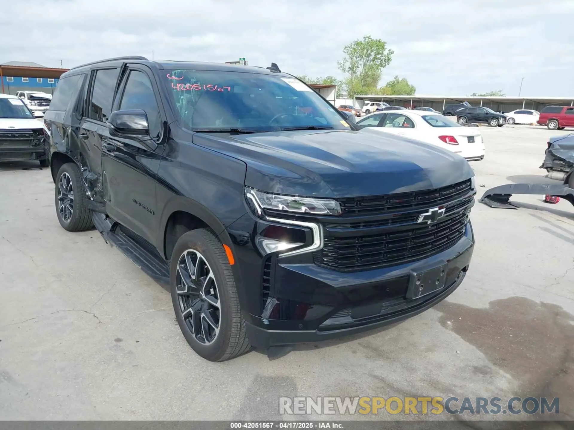 1 Фотография поврежденного автомобиля 1GNSCEKD4RR353774 CHEVROLET SUBURBAN 2024
