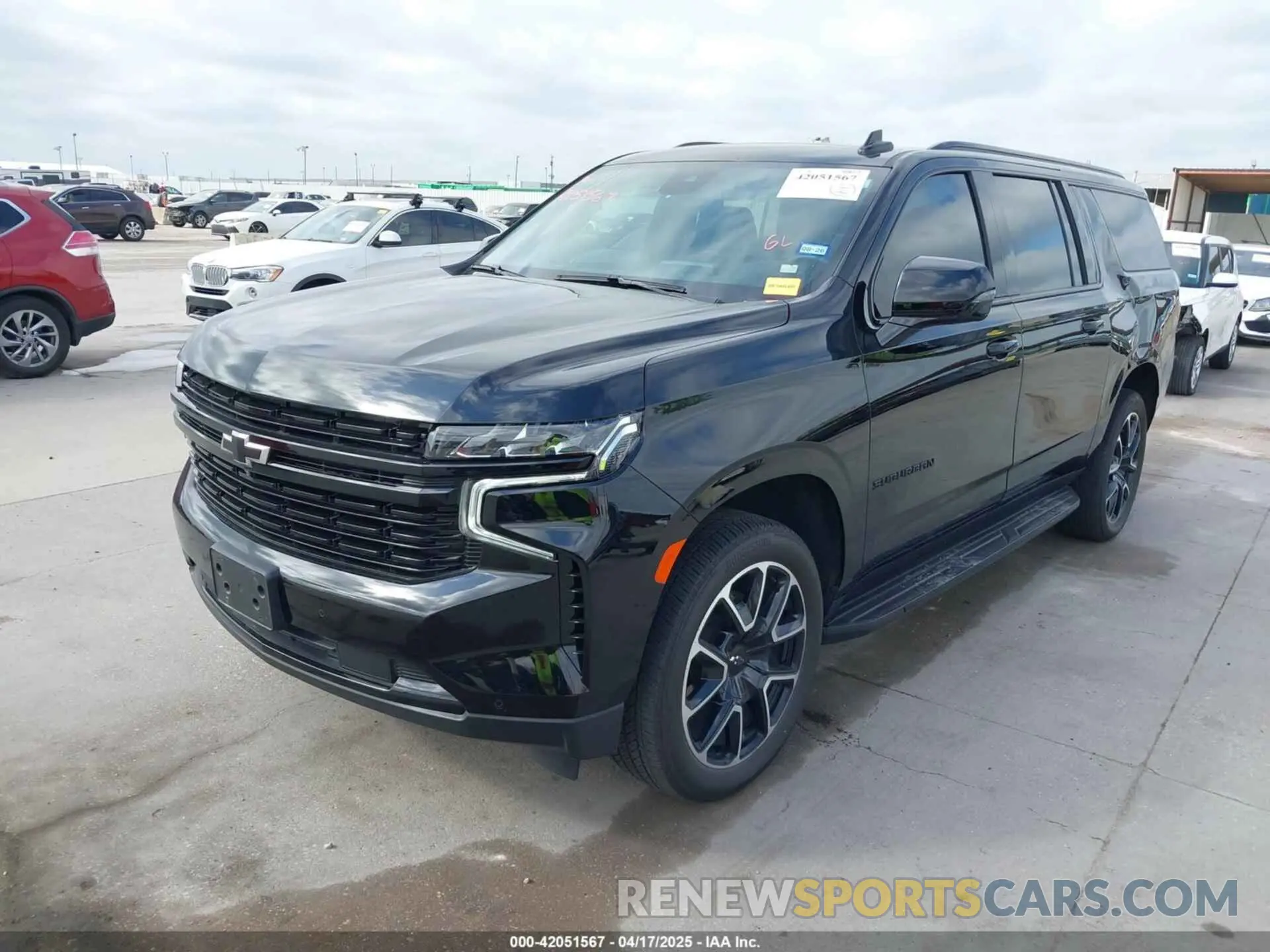 2 Фотография поврежденного автомобиля 1GNSCEKD4RR353774 CHEVROLET SUBURBAN 2024
