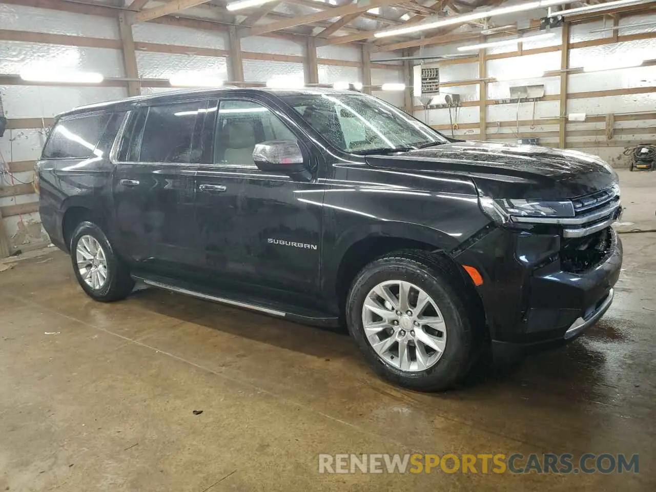 4 Photograph of a damaged car 1GNSCFKD4RR179579 CHEVROLET SUBURBAN 2024