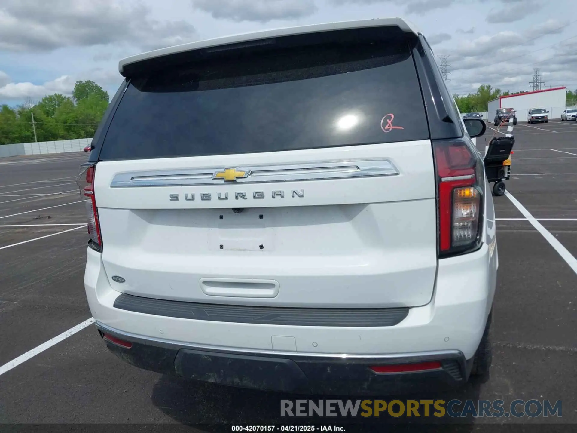 16 Photograph of a damaged car 1GNSKBKD7RR153232 CHEVROLET SUBURBAN 2024