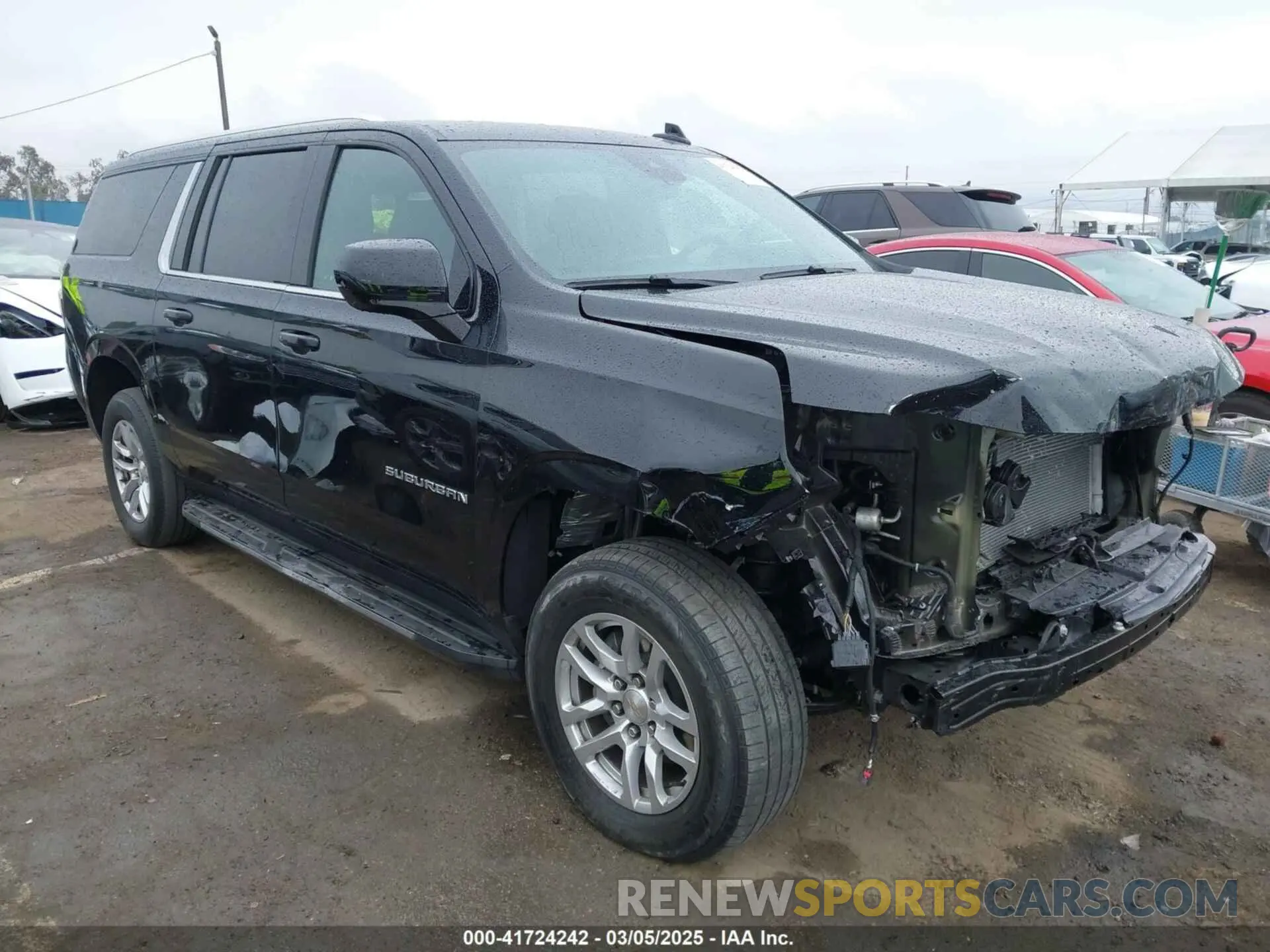 1 Photograph of a damaged car 1GNSKCKD4RR217863 CHEVROLET SUBURBAN 2024