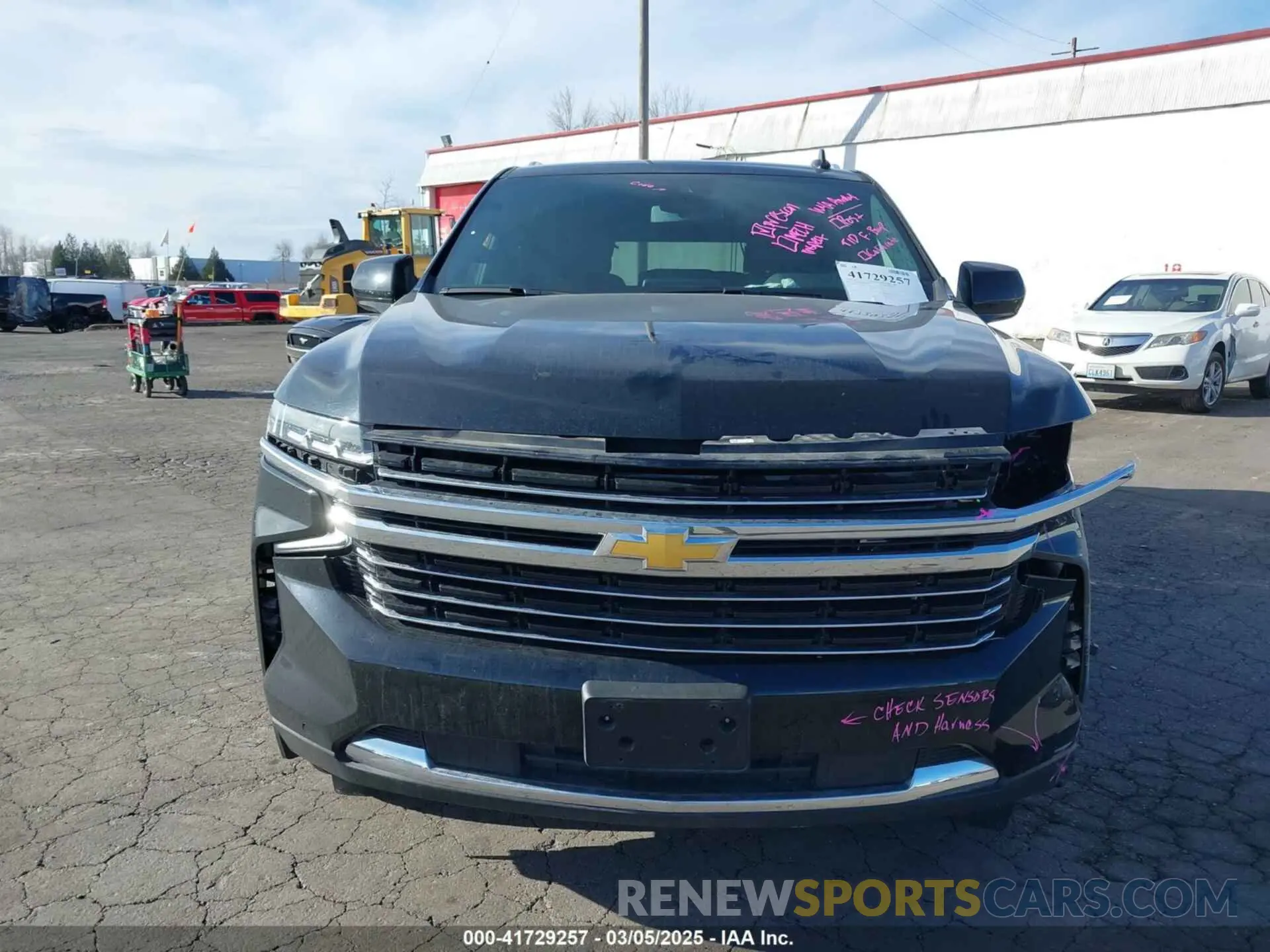 13 Фотография поврежденного автомобиля 1GNSKCKD8RR270713 CHEVROLET SUBURBAN 2024