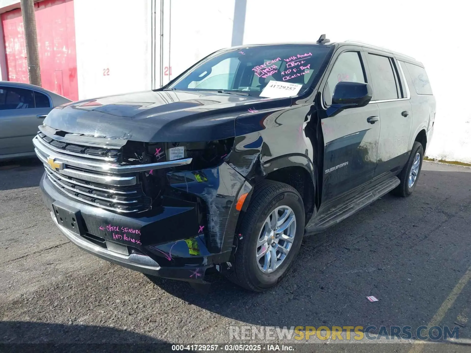 2 Фотография поврежденного автомобиля 1GNSKCKD8RR270713 CHEVROLET SUBURBAN 2024