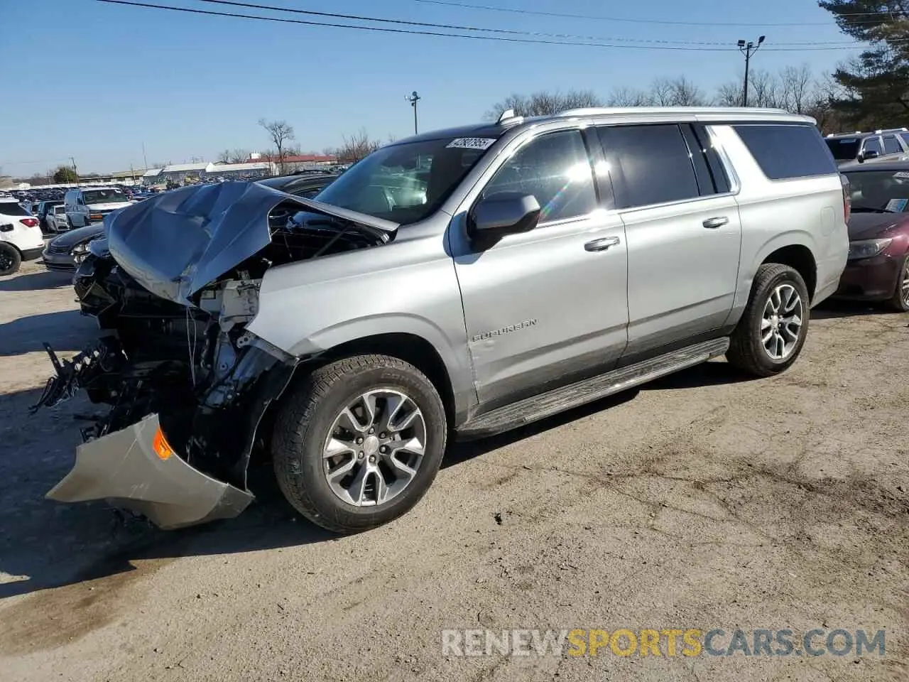 1 Photograph of a damaged car 1GNSKCKD9RR185377 CHEVROLET SUBURBAN 2024