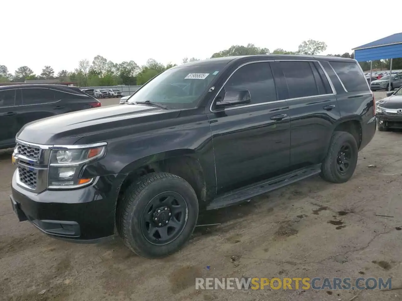 1 Photograph of a damaged car 1GNLCDEC8KR245102 CHEVROLET TAHOE 2019