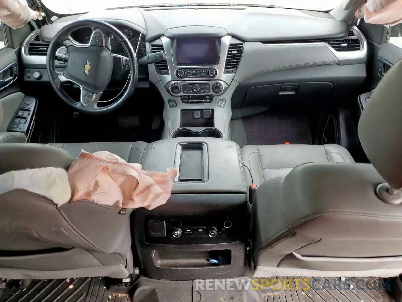 8 Фотография поврежденного автомобиля 1GNSCBKC1KR103355 CHEVROLET TAHOE 2019