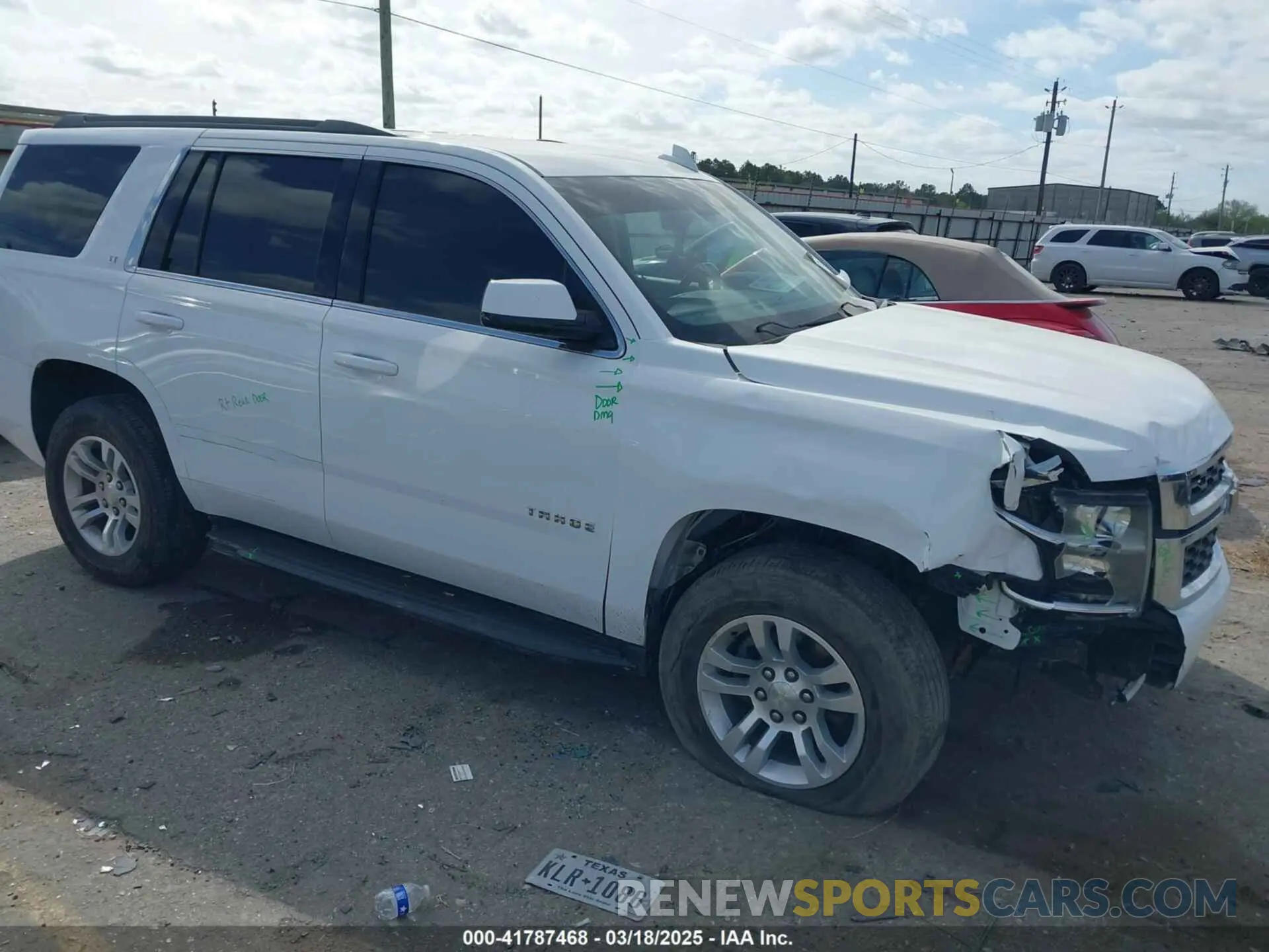 1 Фотография поврежденного автомобиля 1GNSCBKC3KR160818 CHEVROLET TAHOE 2019