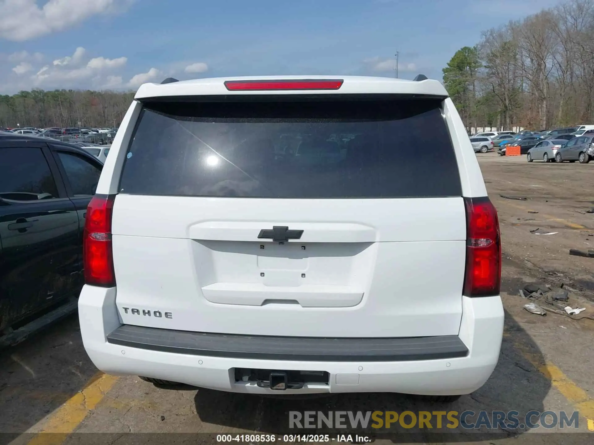 16 Фотография поврежденного автомобиля 1GNSCBKC6KR345154 CHEVROLET TAHOE 2019