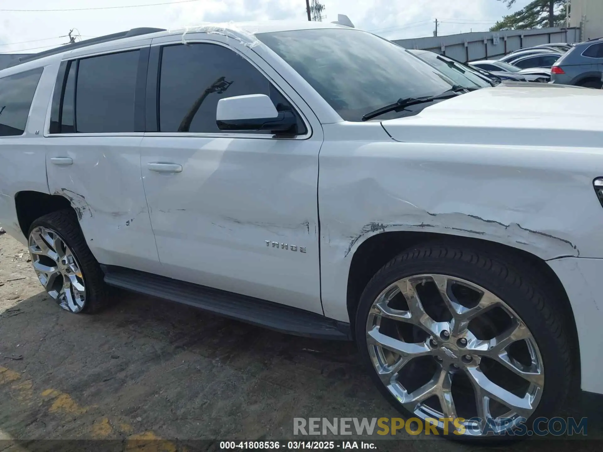 6 Фотография поврежденного автомобиля 1GNSCBKC6KR345154 CHEVROLET TAHOE 2019