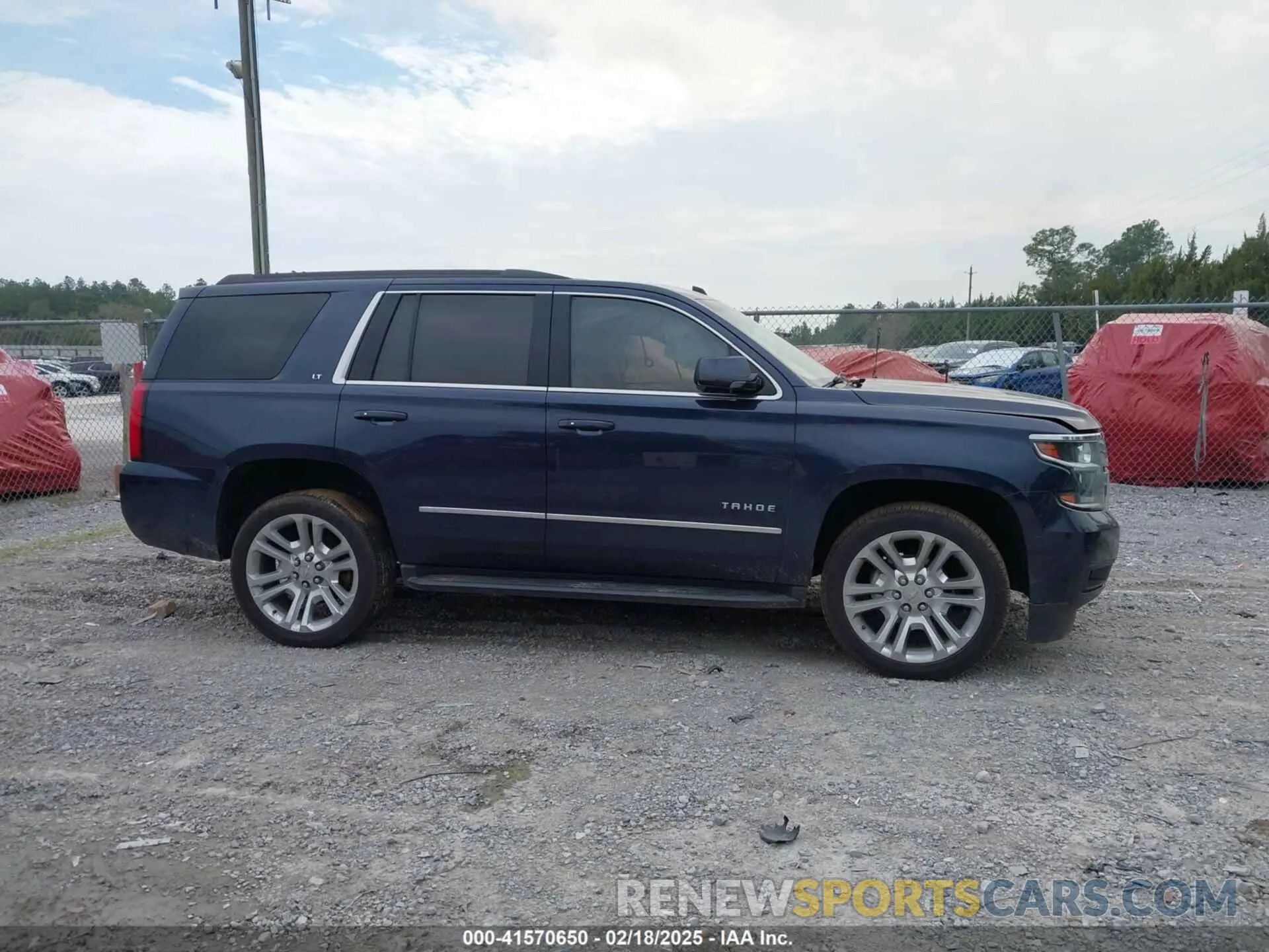 13 Photograph of a damaged car 1GNSCBKC7KR133119 CHEVROLET TAHOE 2019