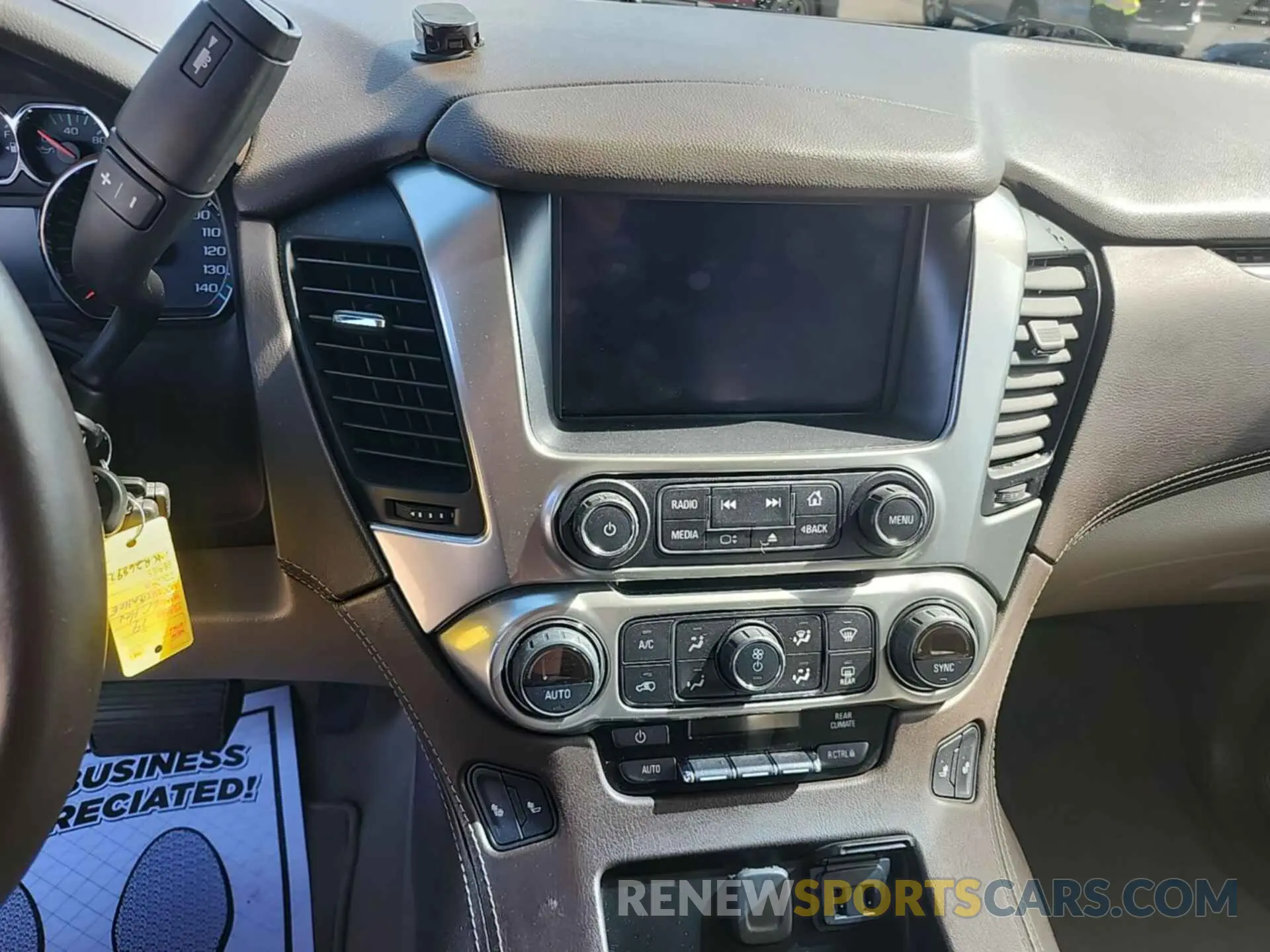 1 Photograph of a damaged car 1GNSCBKC7KR268973 CHEVROLET TAHOE 2019