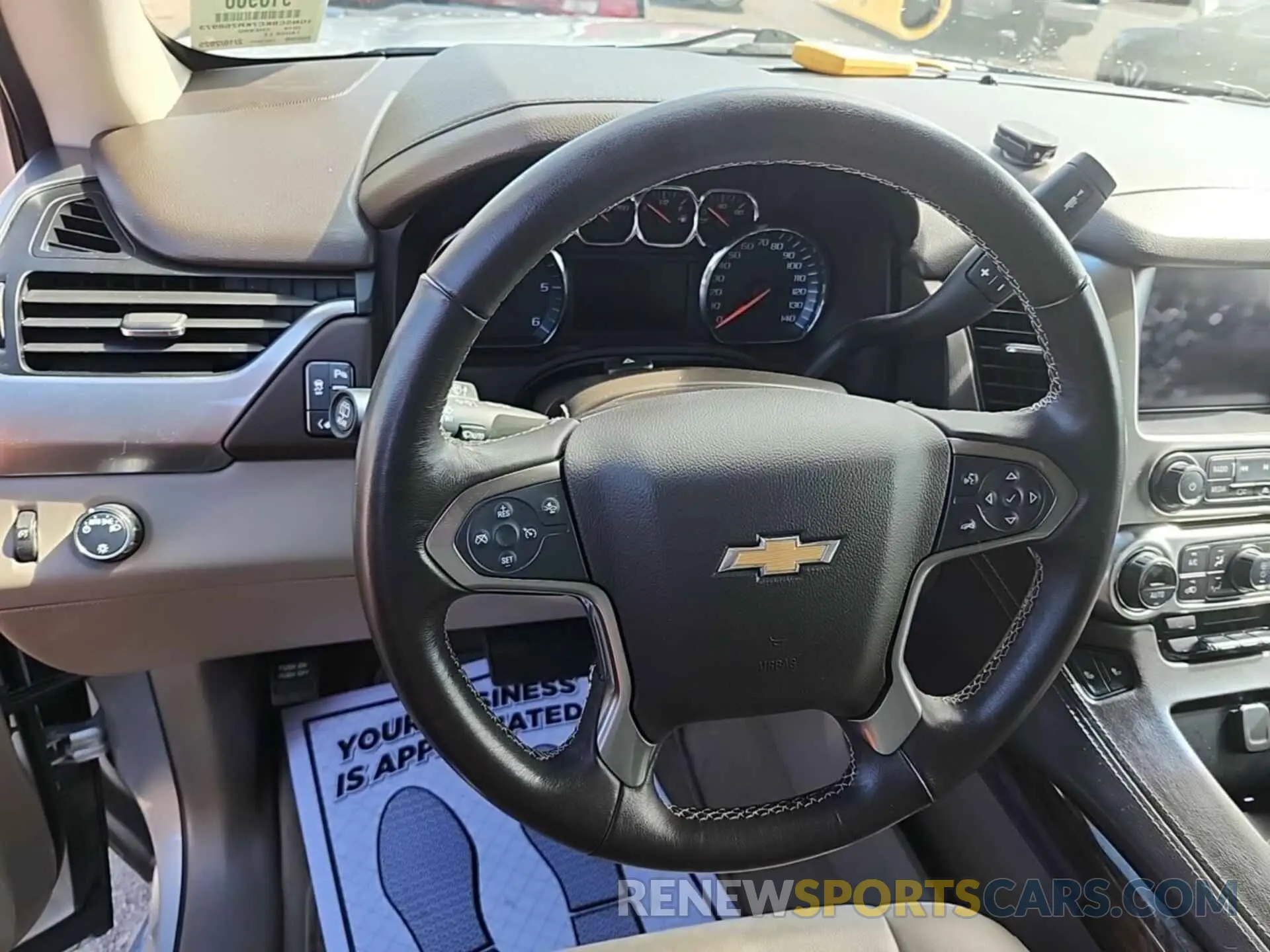 15 Photograph of a damaged car 1GNSCBKC7KR268973 CHEVROLET TAHOE 2019