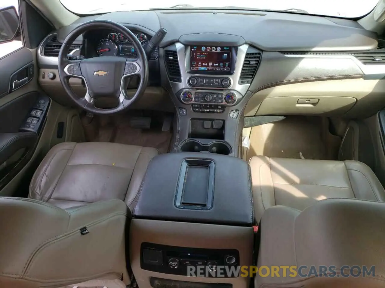 8 Photograph of a damaged car 1GNSCBKC8KR396364 CHEVROLET TAHOE 2019