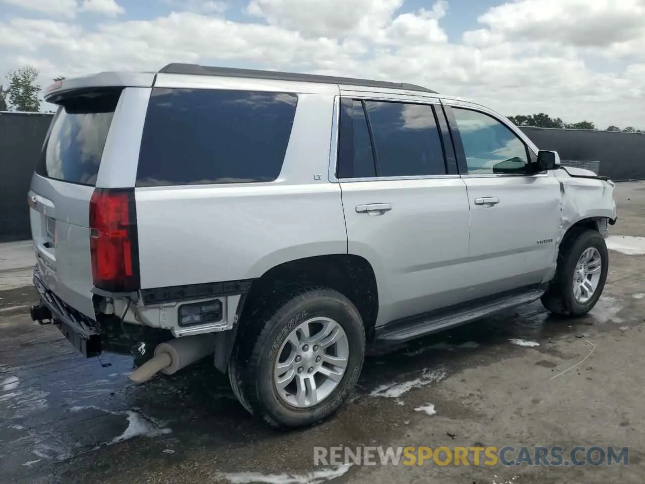 3 Photograph of a damaged car 1GNSCBKC9KR208029 CHEVROLET TAHOE 2019