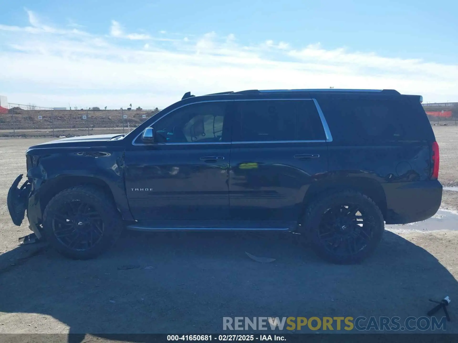 14 Photograph of a damaged car 1GNSCCKC5KR260277 CHEVROLET TAHOE 2019