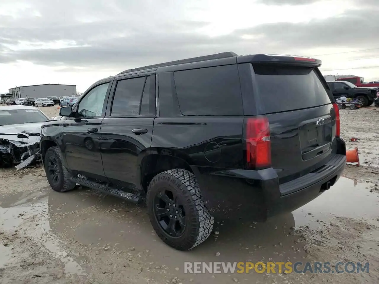 2 Photograph of a damaged car 1GNSKAKC4KR363987 CHEVROLET TAHOE 2019