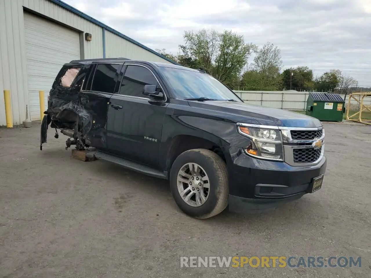 4 Фотография поврежденного автомобиля 1GNSKAKC9KR108767 CHEVROLET TAHOE 2019