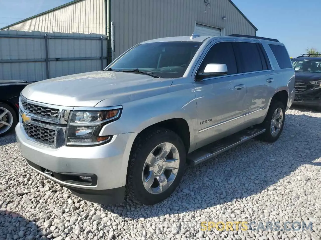 1 Photograph of a damaged car 1GNSKBKC2KR208134 CHEVROLET TAHOE 2019