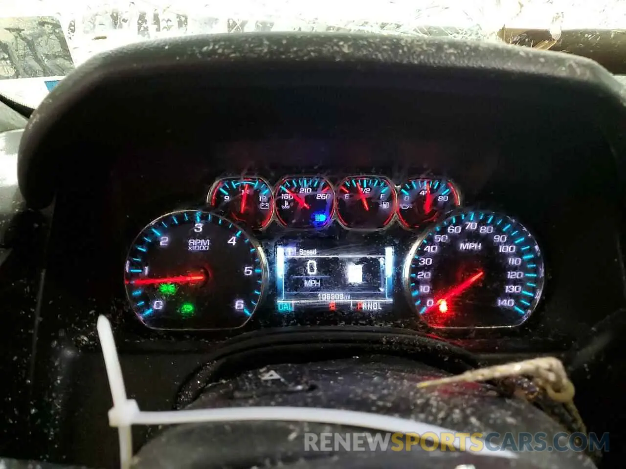 9 Photograph of a damaged car 1GNSKBKC3KR307481 CHEVROLET TAHOE 2019