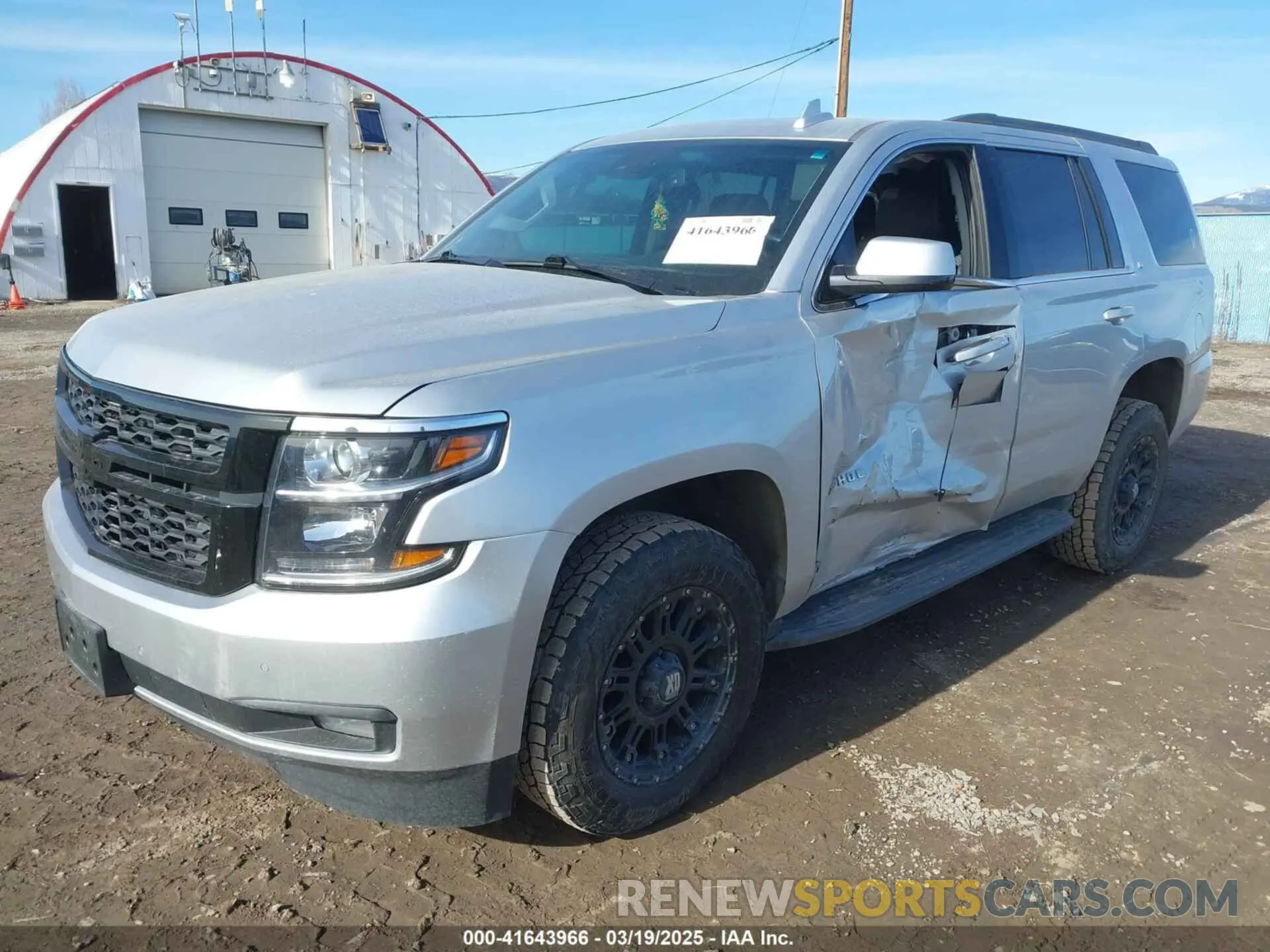 2 Фотография поврежденного автомобиля 1GNSKBKC4KR388622 CHEVROLET TAHOE 2019