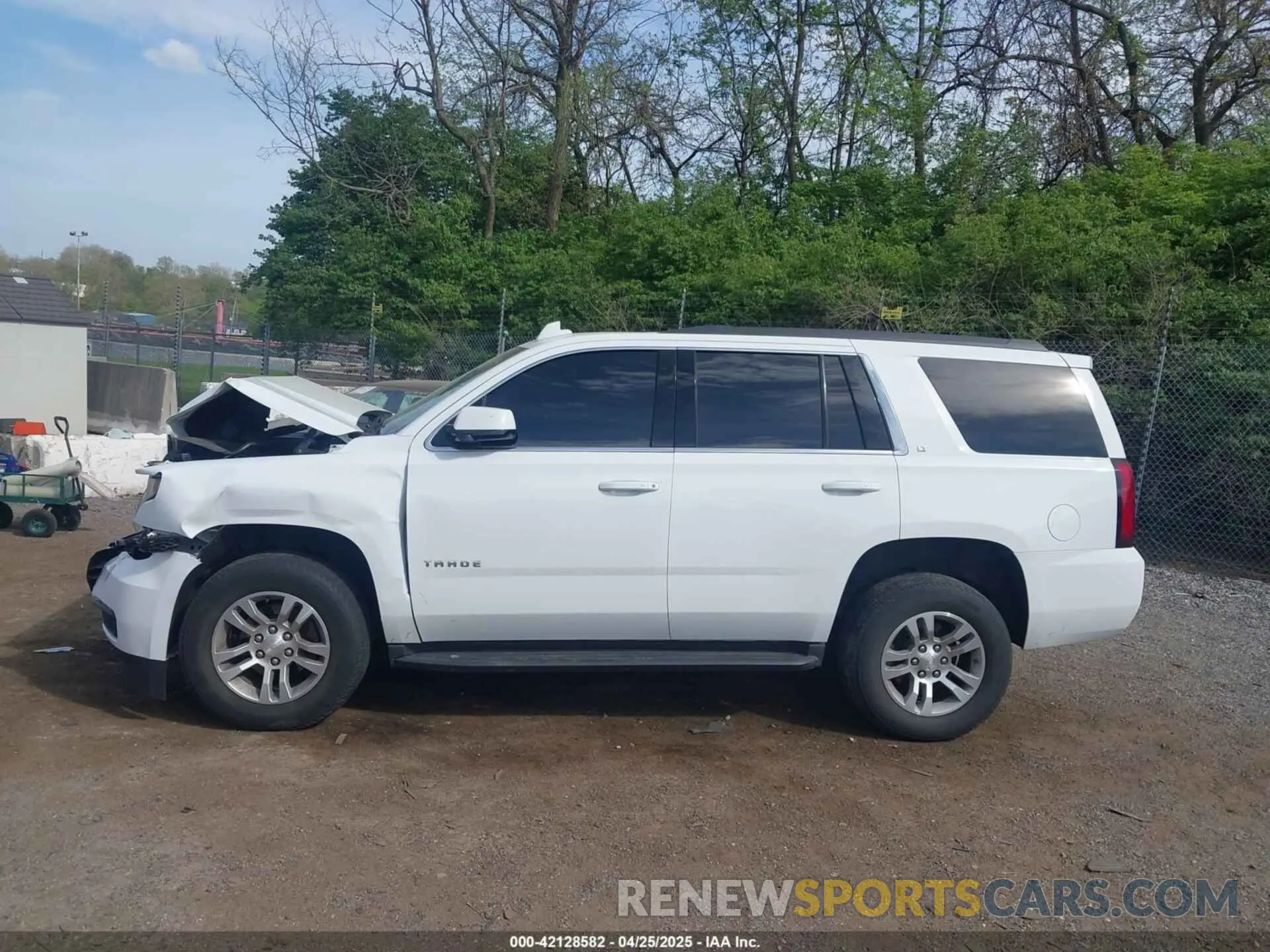 14 Photograph of a damaged car 1GNSKBKC4KR391312 CHEVROLET TAHOE 2019